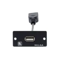Kramer WU-AA(B)- Модуль-переходник USB розетка А-розетка А, цвет черный