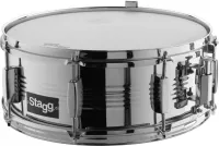 STAGG SDS-1455ST8/M - маршевый малый барабан. Размеры: 14" х 5.5". Материал: сталь. 8 лагов. Отделка: хром