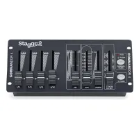 STAGG COMMANDOR 4-2-DMX контроллер для LED приборов .Каналы: 4 .Эффекты: 8