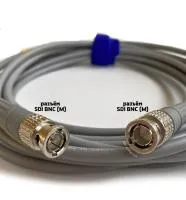 12G SDI BNC-BNC (mob) (grey) 1,5 метра мобильный/сценический кабель (серый) GS-PRO