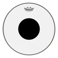 REMO CS-1320-10 Bass, Controlled Sound, Black Dot, Clear 20" пластик