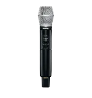 Shure slxd2/sm86=-h56. цифровой ручной передатчик shure slxd2, конденсаторный капсюль sm86, кардиоида, чёрный, 518-562 мгц