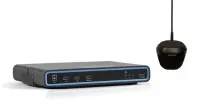 Biamp Devio SCR-25C Black - Хаб для переговорных комнат. В комплекте потолочный микрофон DCM-1 и SCR-25. Цвет чёрный