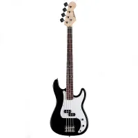 ASHTONE AB-10/BK - бас-гитара precision bass, корпус - липа, гриф - клён,...