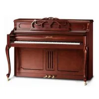 Ritmuller up110rb(d5c1)  пианино, 110 см, цвет вишня, сатинированное, медная фурнитура, classic