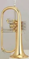 Yamaha YFH-631G  флюгельгорн Bb профессиональный, позол. раструб, чистый лак