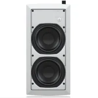 Tannoy IW 62S-WH сабвуфер, встраиваемый в стену, 2 x 6,5", 160Вт RMS/640Вт пик, 4Ом, SPL122дБ(пик.)