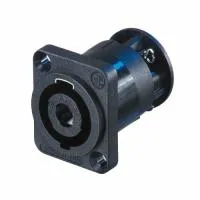 NEUTRIK NL4MP-ST Разъем панельный SPEAKON, 4-х контактный