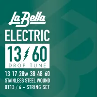 DT13 Drop Tune Комплект струн для электрогитары 13-17-28-38-48-60 La Bella