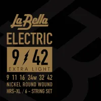 HRS-XL Комплект струн для электрогитары 009-042 La Bella