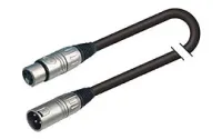 ROXTONE MXX001/3 Кабель микрофонный, MC005 (D 6,8мм), XLR(3P)(RX001F) -  XLR(RX001M), 3м