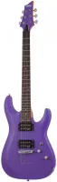 SCHECTER C-6 DELUXE SATIN DARK PURPLE - электрогитара, 24 лада.Корпус: липа.Гриф: клен.Накладка грифа: палисандр.Звукосниматели: Н/Н Schecter Diamond Plus.Переключатель звукоснимателей: 3-позиционный.Регуляторы: 1V/1Т.Цвет: SATIN DARK PURPLE