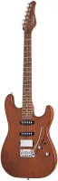 SCHECTER TRADITIONAL VAN NUYS GNAT ASH - 6-струнная электрогитара, 22 лада, корпус: ясень, гриф: обоженный клён, на болтах, звукосниматели: HSS Schecter USA SuperRock Vintage, 2х Schecter USA MonsterTone, ругилировки: 1х громкость, 1х тон (push-pull), 5-п