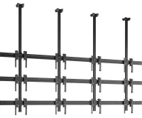 Vogels C3430 Black- Потолочное крепление для видеостены 3х4 из дисплеев 49–55'', макс. нагрузка 312 кг