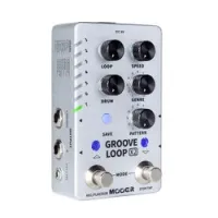 Mooer groove loop x2  педаль лупер со встроенной драм-машиной