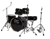 WIN2205W ударная установка, 5 барабанов, 22х16", 14x14", 12x9", 10x8", 14x5,5", стойки: под малый, журавль, прямая, хай-хет, педаль, стул. Корпус: 6-ти слойная береза/липа, цвет: белый, PC drums