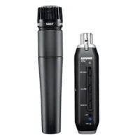 Shure SM57-X2U  Динамический кардиоидный инструментальный микрофон с XLR-to-USB адаптером для подклю