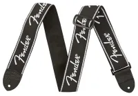 FENDER Running Spaghetti Logo Strap Black гитарный ремень, цвет черный