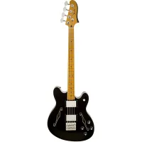FENDER MODERN PLAYER STARCASTER BASS MN BLACK - Бас-гитара