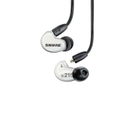 SHURE AONIC SE215DYWH+UNI-EFS внутриканальные наушники с одним динамическим драйвером, TRRS, цвет белый