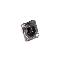 AVCLINK C5MD-LX Разъем XLR панельный, 5 контактов, штекер, тип-D