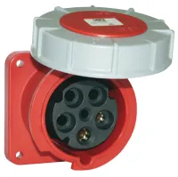 PCE Розетка встр 63А/500V/3P+N+E/IP67 335-7