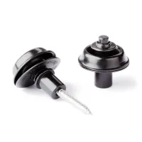 SLS1403BK Straplok Flush Крепление ремня, черное, 2шт, Dunlop