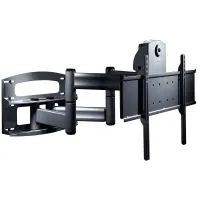 Кронштейн peerless-av plav70-unl поворотно-выдвижной до 82см. для 42-95", vesa до 600x400, наклон +10/-5, горизонт. +7/-7, поворот до +45/-45,  до 90 кг. черн.