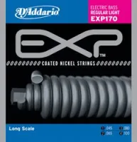 D`Addario EXP-170  Струны для бас-гитары с полимерныым покрытием Nickel, Soft 45-100