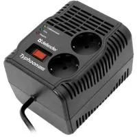 Стабилизатор напряжения DEFENDER AVR Typhoon 1000 320 Вт, 2 розетки
