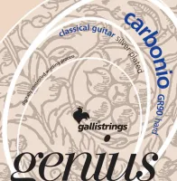 GALLI STRINGS GR90 - струны для классической гитары, натяжение HARD