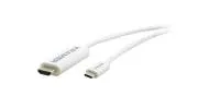 Kramer [c-usbc/hm-15] переходной кабель usb 3.1 тип c вилка на hdmi вилку, 4,6 м