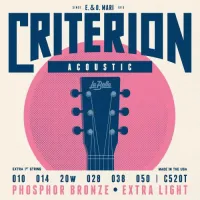 C520T Criterion Комплект струн для акустической гитары 010-050 La Bella