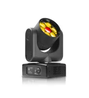 CLAY PAKY MINI-B WW Вращающаяся голова LED-WASH-BEAM. 7 LED-чипов RGB-WW 40 Вт, диапазон ЦТ 2500К–6500К, световой поток 3420 лм, угол раскрытия луча 4°–34° (6°–55°)