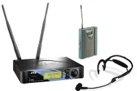 JTS US-1000D/PT-990B+CX-504 Радиосистема одноканальная UHF-передатчик поясной 50-16000Гц