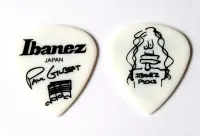 IBANEZ B1000PG-WH медиатор, heavy, 1 мм, целлулоид, цвет белый.