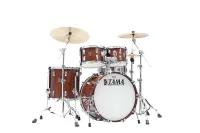 Tama Su42rs-smh Superstar 4pc Drum Shell Kit, Super Mahogany