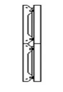 Triolion Wall Mount 55" - Настенное крепление для панелей 55", черный цвет (рекомендуется не более 2 штук на видеостену)