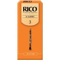 Rico rca2530  трости для кларнета bb, rico (3), 25шт. в пачке