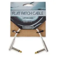 Rockboard rbo cab pc f 10 sp  кабель для коммутации гитарных эффектов, 10 см, sapphire-series