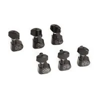 MH250-6L-BK Колки для гитары, 6л, черные, Cort
