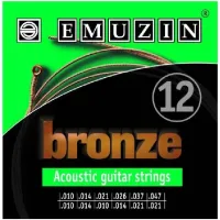 EMUZIN 12А183 - Струны для 12 струнной акустической гитары