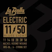 LA BELLA HRS-BL Nickel Rounds Blues Light 11-50 струны для электрогитары