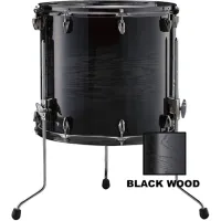 DP-DNA1616F (16x16) том барабан #501 Satin Black матовый черный (клен 9 слоев)