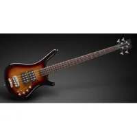 Warwick corvette $$ vsh  teambuilt бас-гитара, активная электроника, чехол, цвет санберст, глянцевый