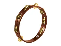 TA1B-AB Тамбурин, 1 ряд бубенцов, коричневый, Meinl