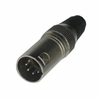 BESPECO XLR5MX Разъем XLR-M кабельный, оболочка металл, замок, 5 pin