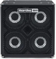 HyDrive HD410 басовый кабинет 4х10", ВЧ драйвер 1", 1000Вт RMS, импеданс 8Ом, контроль уровня ВЧ: 3-позиционный переключатель (-6дБ/выкл/вкл), частота 50Гц–17кГц, бренд Hartke