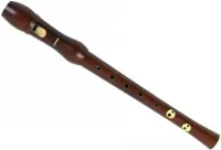 HOHNER 9556- блокфлейта, С-Soprano,  система герм, два  отверстия,тёмно-лакированное грушевое дерево,2 части.