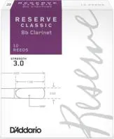 Rico DCT1030 Reserve Classic Трости д/кларнета Bb №3 10 шт/уп